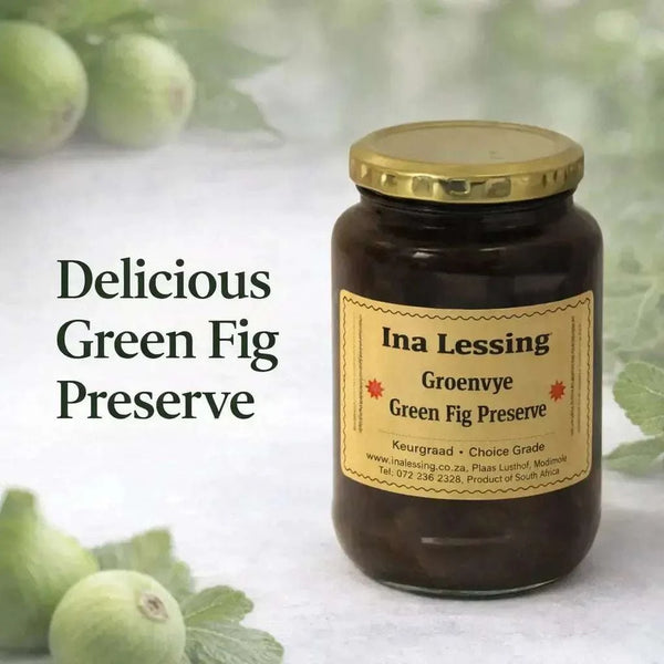Ina Lessing Green Fig Preserve - 500g Facebook Ad
