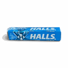 Halls Ice Blue 33.5g pack of 10 menthol lozenges for refreshing breath and throat relief