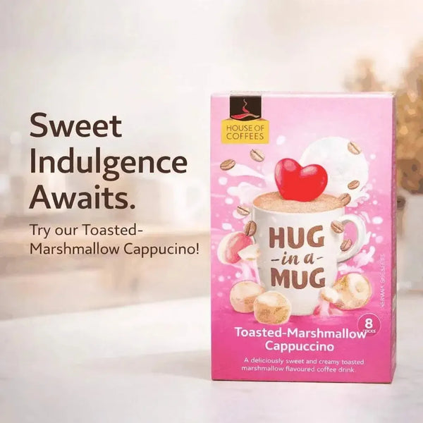 Hug-in-a-Mug - Toasted Marshmallow Cappuccino (8 x 24g) Facebook Ad