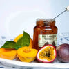 Ina Lessing Peachdilla Jam 500g jar with rich, smooth fig and peach flavor spread
