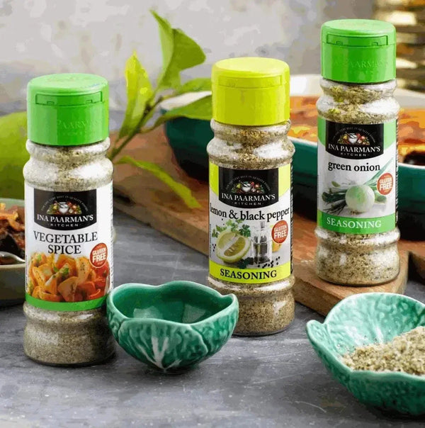 Ina Paarman Vegetable Spice 200ml bottle with herbs and spices seasoning blend