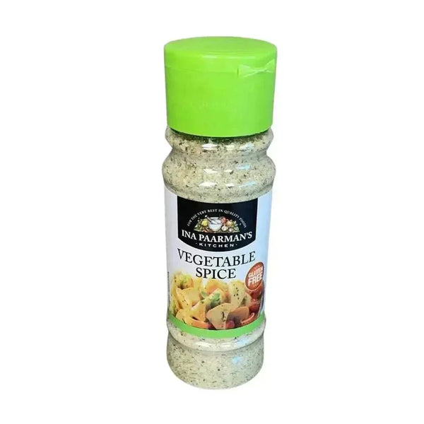 Ina Paarman Vegetable Spice 200ml gluten-free seasoning bottle with herbs and spices for vegetables