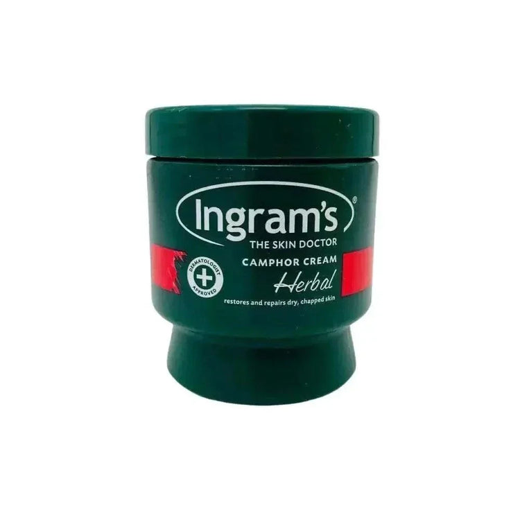 Ingrams Camphor Cream Green Small 150g soothing cream for sensitive skin inflammation relief