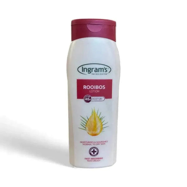 Ingrams Camphor Lotion Rooibos 450ml nourishing body lotion with rooibos extract and vitamin E