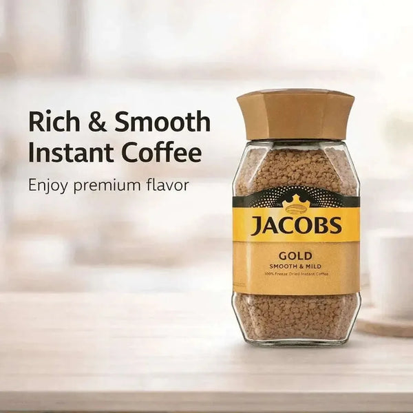 Jacobs GOLD Quality Instant Coffee - 200g Facebook Ad