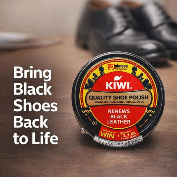 Kiwi Quality Shoe Polish (Black) - 50ml Facebook Ad