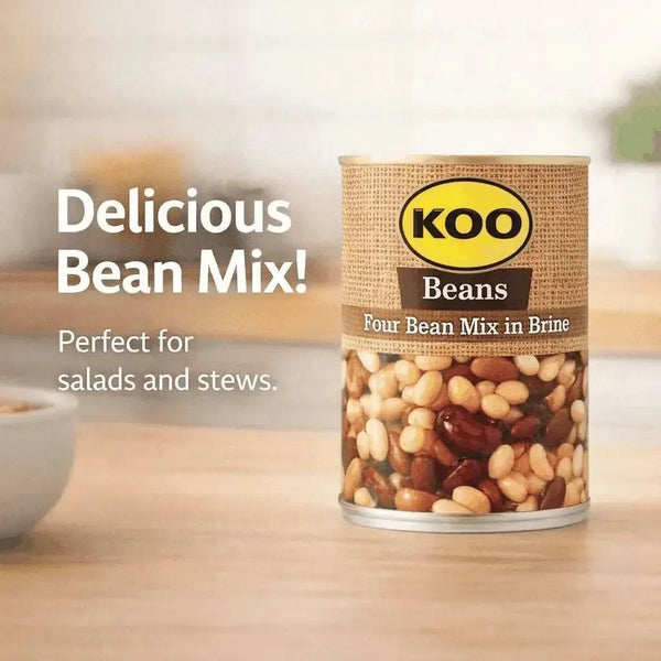 KOO Four Bean Mix In Brine - 410g Facebook Ad