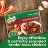 Knorr Cook in Bag Sticky Chicken Wings packaging with flavorful roasted chicken.