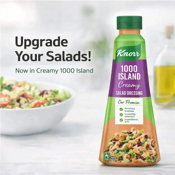 Knorr Creamy 1000 Island Salad Dressing 340ml Facebook Ad