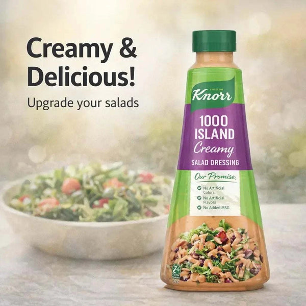 Knorr Creamy 1000 Island Salad Dressing 340ml Facebook Ad