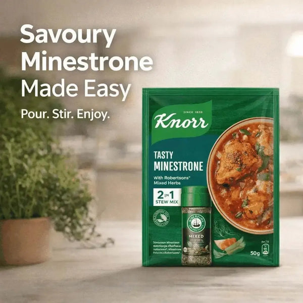 Knorr Tasty Minestrone 2-in-1 Stew Mix 50g Facebook Ad