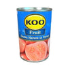 Koo Guava Halves in Syrup 410g can with guava fruit canned in syrup for desserts and smoothies