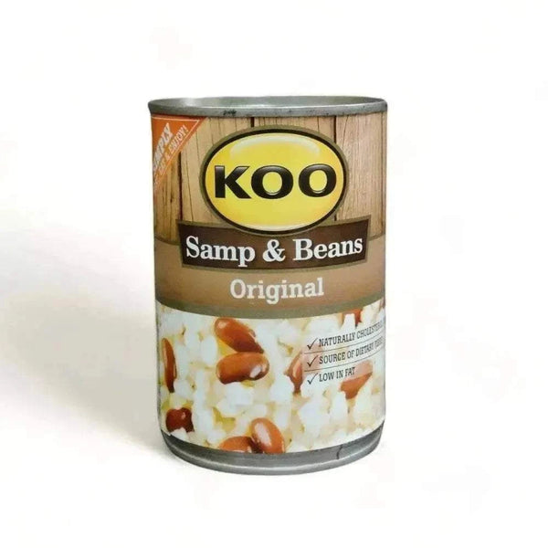 Koo Samp & Beans 400g can with hearty samp and beans meal