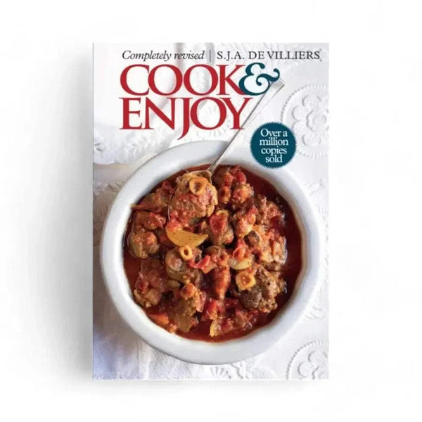 Kook en Geniet cookbook South African classic recipe book with over 700 recipes in Afrikaans and English