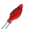 Red enamel LK Jaffle Iron with non-heat handles, aluminium body, and 120mm diameter, made in South Africa