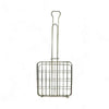 LK's Mild Steel Grid sandwich braai tool with secure clamp and long handle for grilling sandwiches, meats, and vegetables