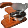 Large Biltong Cutter handmade from solid Kiaat wood for easy biltong slicing