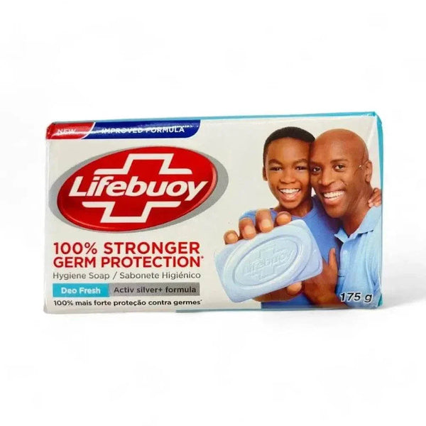 Lifebuoy Duo Fresh blue soap bar 175gr with germ protection and refreshing scent