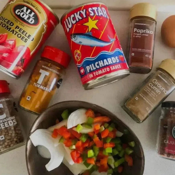 Luckystar Pilchards in Tomato Sauce 400g can with sustainable fish and affordable quality meal