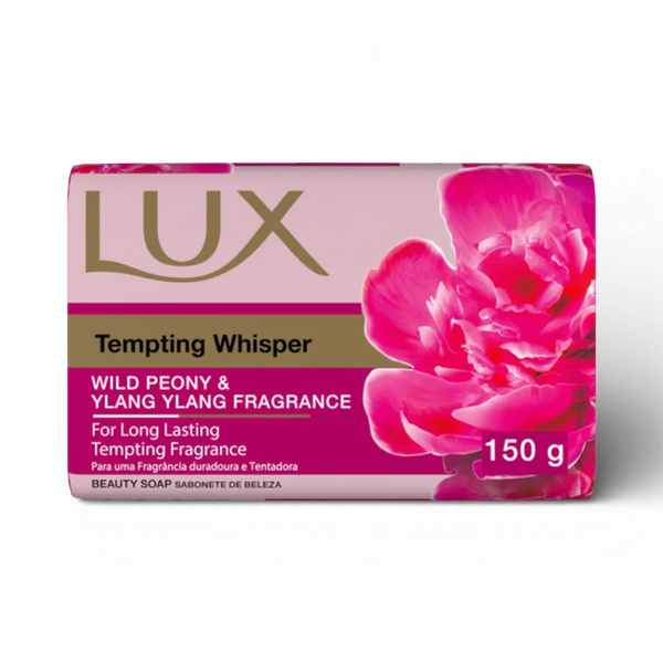 Lux Body Soap Tempting Whisper 150g with wild peony and ylang ylang fragrance bar