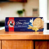Bakers Blue Label Marie Biscuits 200g pack on a wooden kitchen counter.