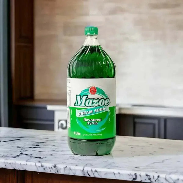 Mazoe Cream Soda 2 litre bottle refreshing drink
