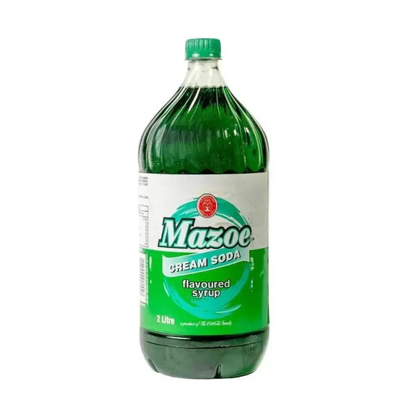 Mazoe Cream Soda 2 litre bottle refreshing classic cream soda drink