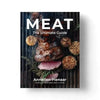 Meat: The Ultimate Guide book cover showcasing recipes, meat cuts, and cooking tips for South African cuisine