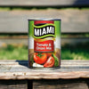 450g container of Miami Tomato & Onion mix with fresh tomatoes and onions for cooking