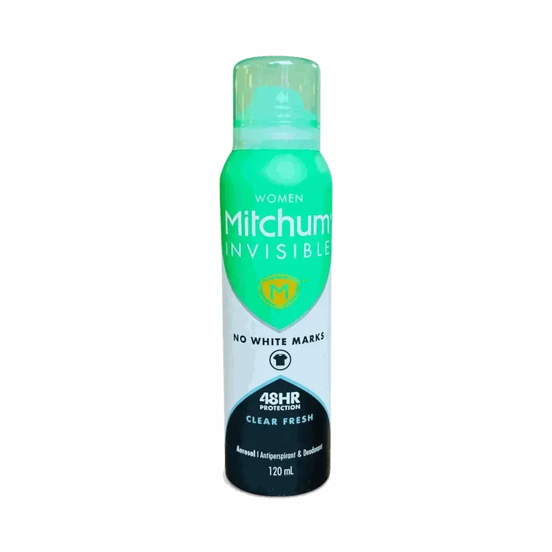Mitchum Invisible Women Deodorant 120ml bottle