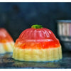 Moir's Jelly Strawberry 80g packet with smooth, wobbly strawberry-flavored jelly dessert preparation instructions