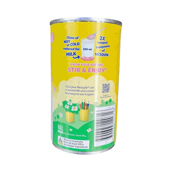 Nestlé Nesquik Strawberry 250g tin for strawberry-flavored milk drink powder
