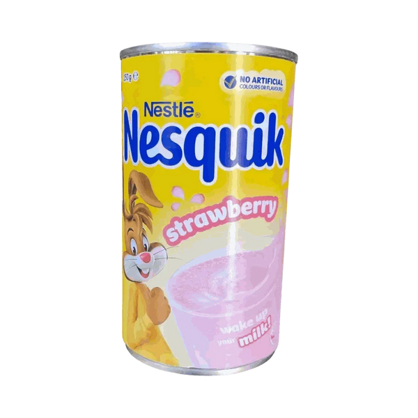 Nestlé Nesquik Strawberry 250g tin for strawberry-flavored milk drink powder