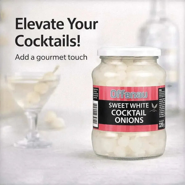 Offenau Cocktail Onions - WHITE 340g Jar Facebook Ad
