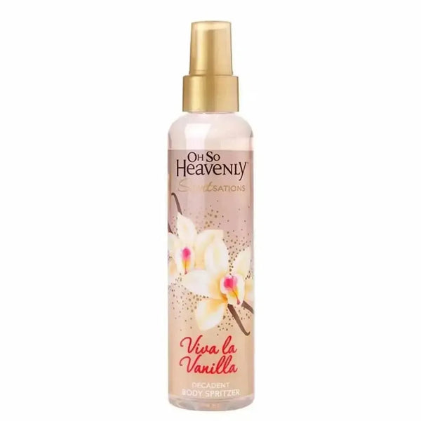 Oh So Heavenly Scentsations Body Spritzer Viva la Vanilla 100ml bottle with vanilla and jasmine fragrance