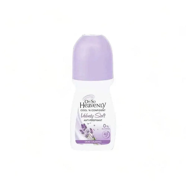 Oh So Heavenly Cool 'n Confident Roll On 50ml anti-perspirant with moisturizers and mark-free protection