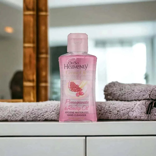 Creme Oil Waterless Hand Cleanser Pomegranate & Rosehip Oil (90ml) - Something From Home - South African Shop