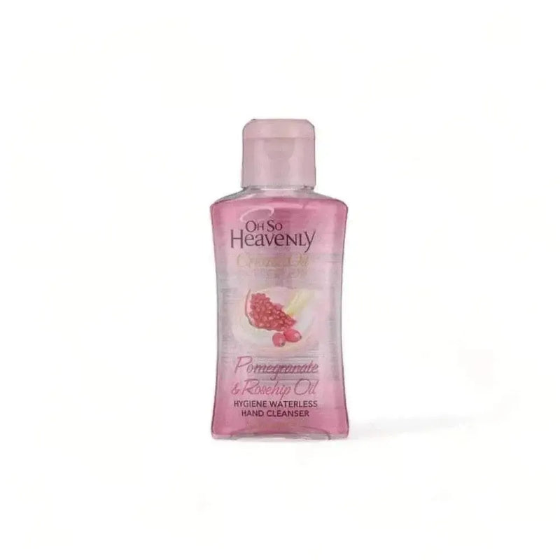 Oh So Heavenly Creme Oil Waterless Hand Cleanser with Pomegranate and Rosehip Oil 90ml bottle