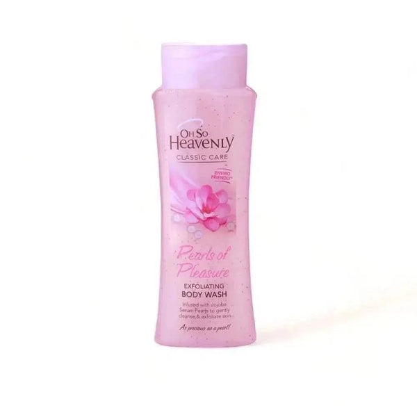 Oh So Heavenly Classic Care Exfoliating Body Wash Pearls of Pleasure with Jojoba Serum Pearls in 375ml bottle