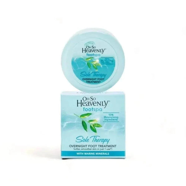 Oh So Heavenly Footspa Sole Therapy Overnight Foot Treatment balm for dry, rough feet in 100ml bottle