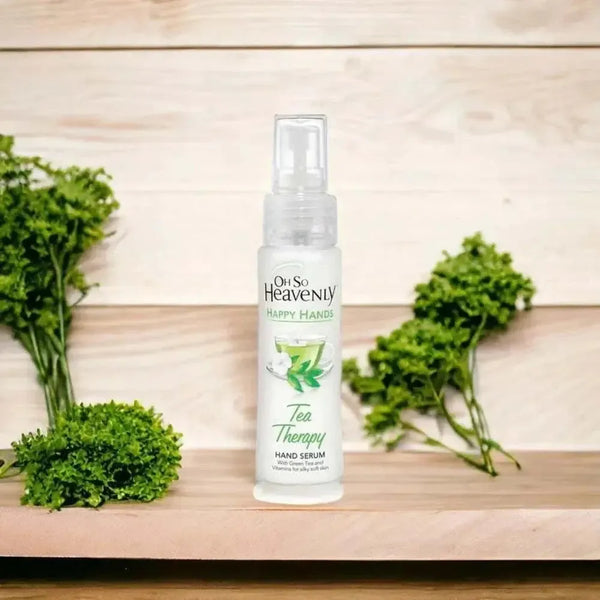 Oh So Heavenly Happy Hands Tea Therapy hand serum with Green Tea Extract and Vitamin Complex