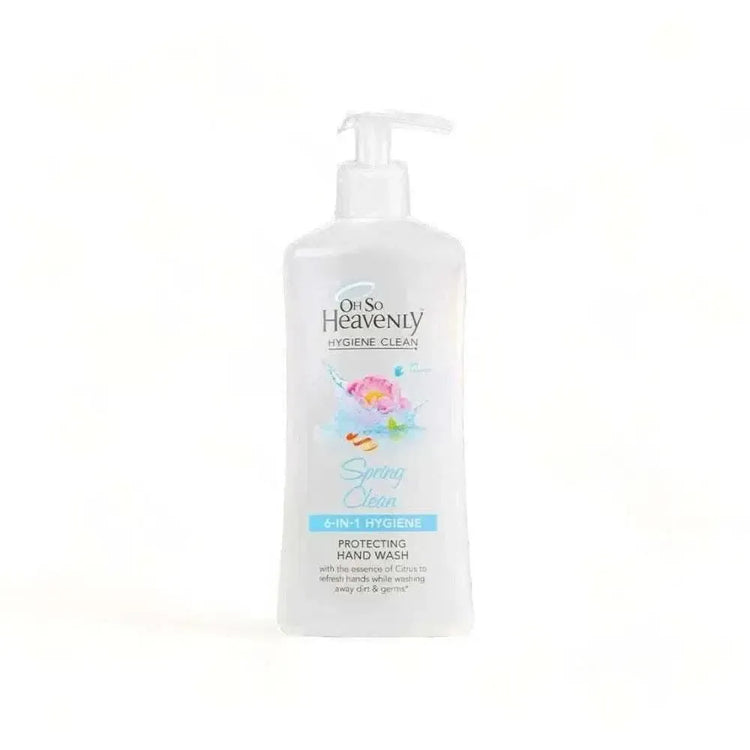 Oh So Heavenly Hygiene Clean Hand Wash Spring Clean 450ml bottle with citrus essence safe for family use