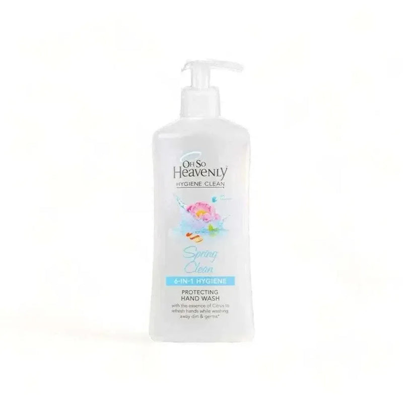 Oh So Heavenly Hygiene Clean Hand Wash Spring Clean 450ml bottle with citrus essence safe for family use