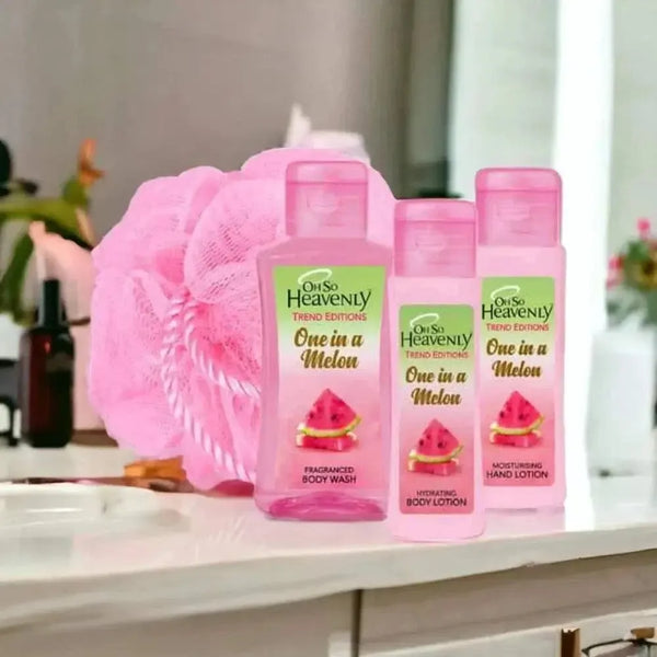 Oh So Heavenly Life is Sweet Lucky Packet with watermelon scented bath and body treats