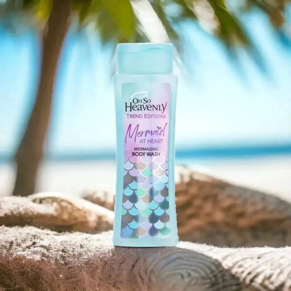 Oh So Heavenly Trend Editions Mermaid At Heart Mermazing Body Wash 375ml with magical sea-inspired fragrance and cruelty-free formula
