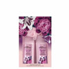 Oh So Heavenly Moonlight Floral Complete Care Pack with body wash, lotion, and loofah