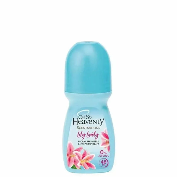 Oh So Heavenly Scentsations Roll On Lily Lovely 50ml bottle with lily and hibiscus fragrance