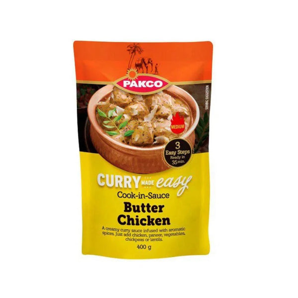 Pakco Curry Made Easy Cook-in Sauce Butter Chicken 400g - Something From Home - South African Shop