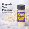 White cheddar cheese powder seasoning 70g promotional graphic