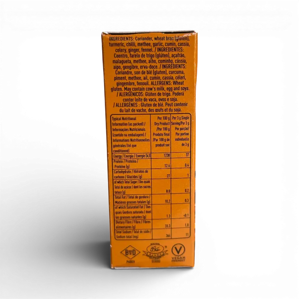 Rajah Curry Powder Mild and Spicy 50g pack with authentic Indian spice blend for curries and marinades
